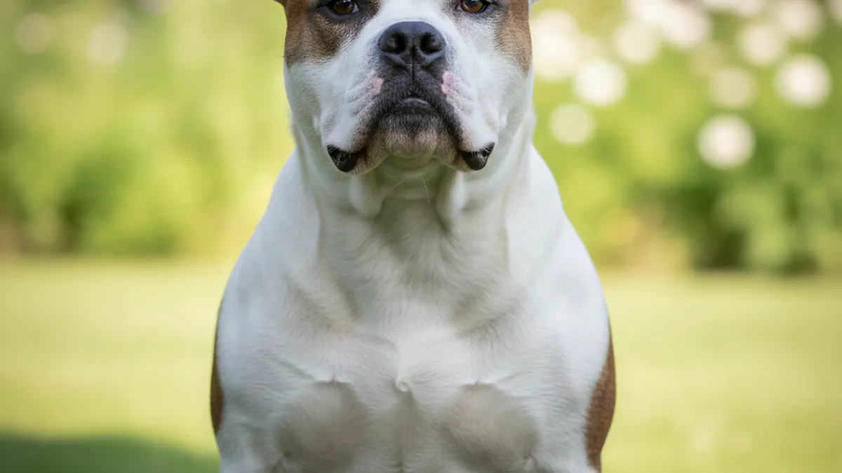 American Bulldog dog