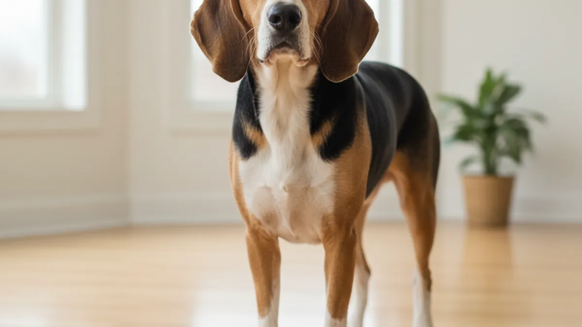 American Foxhound dog