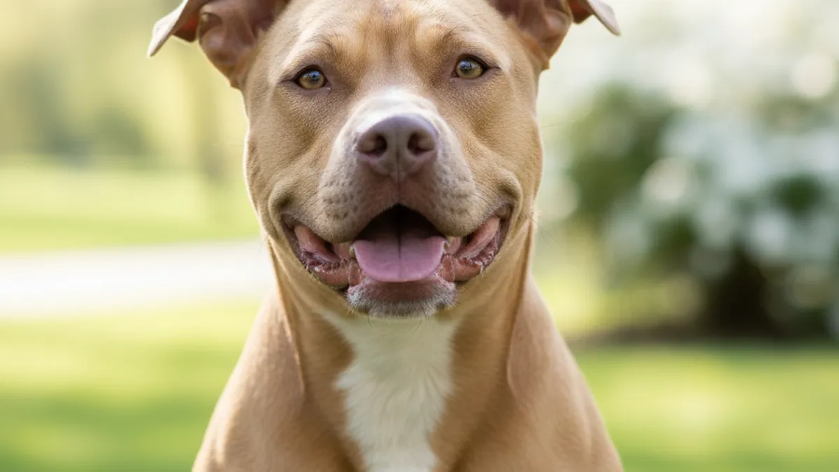 American Pit Bull Terrier dog