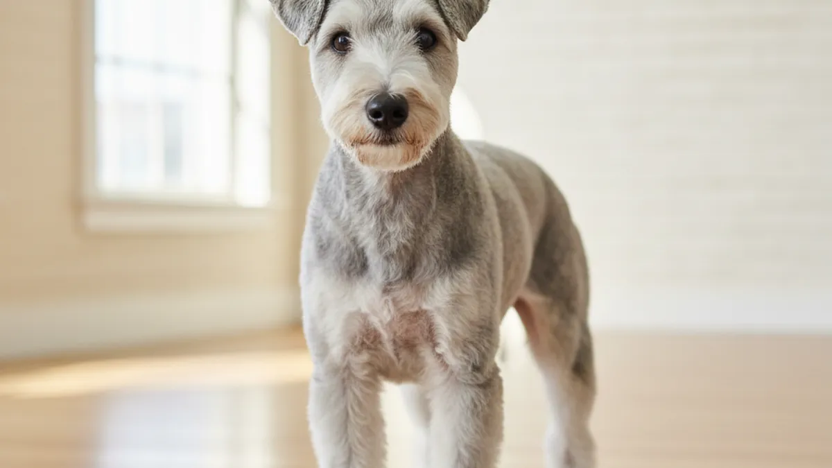 Bedlington Terrier dog