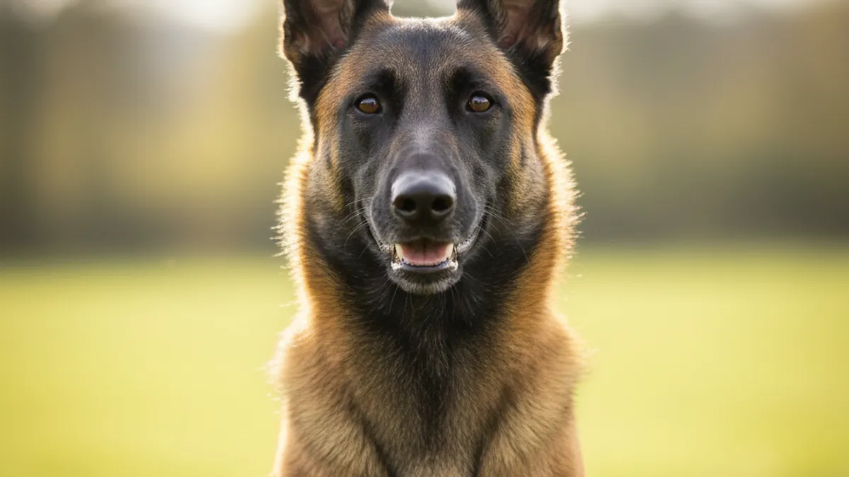Belgian Malinois dog