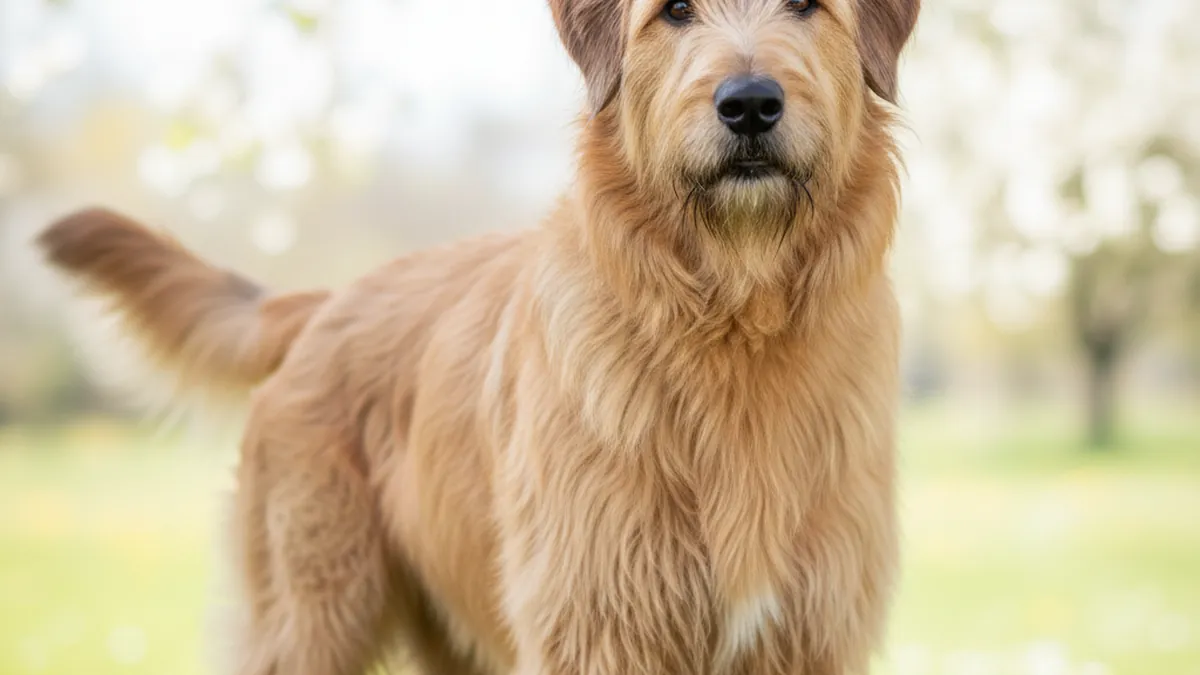 Briard dog