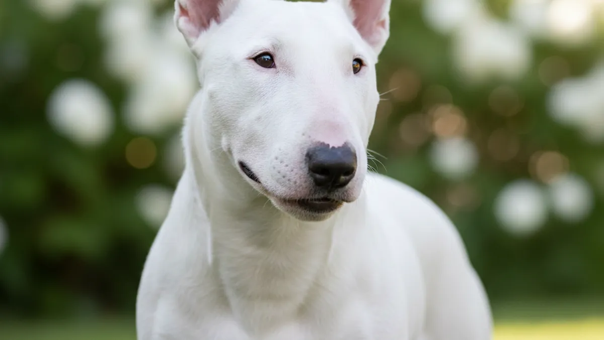 Bull Terrier dog