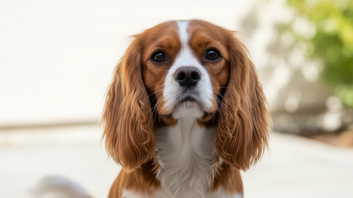 Cavalier King Charles Spaniel dog
