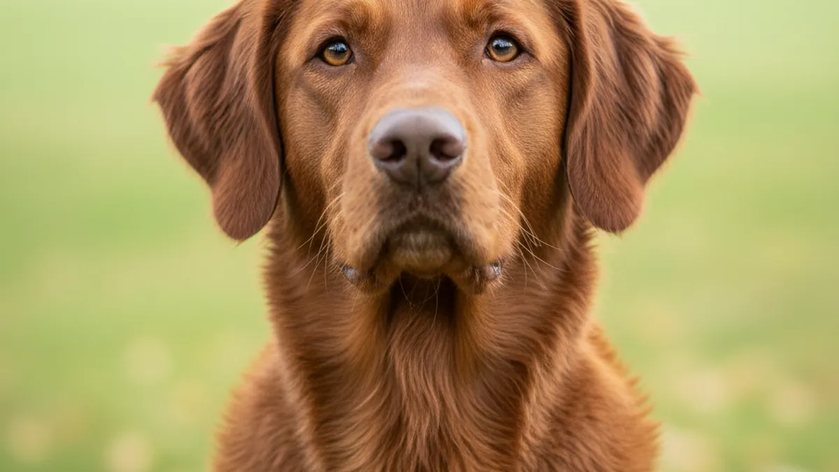 Chesapeake Bay Retriever dog