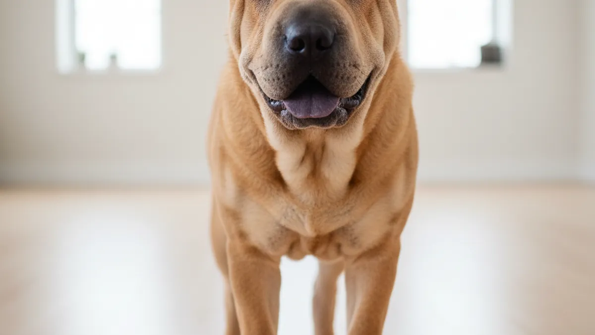 Chinese Shar-Pei dog
