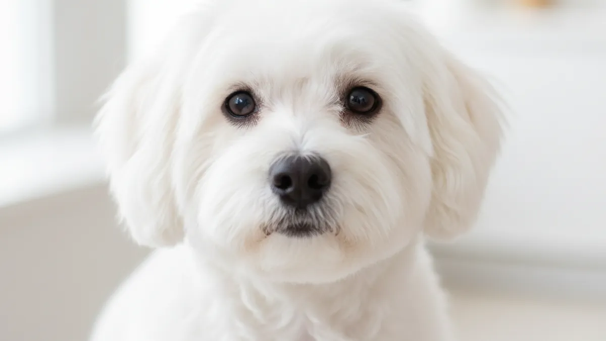 Coton de Tulear dog