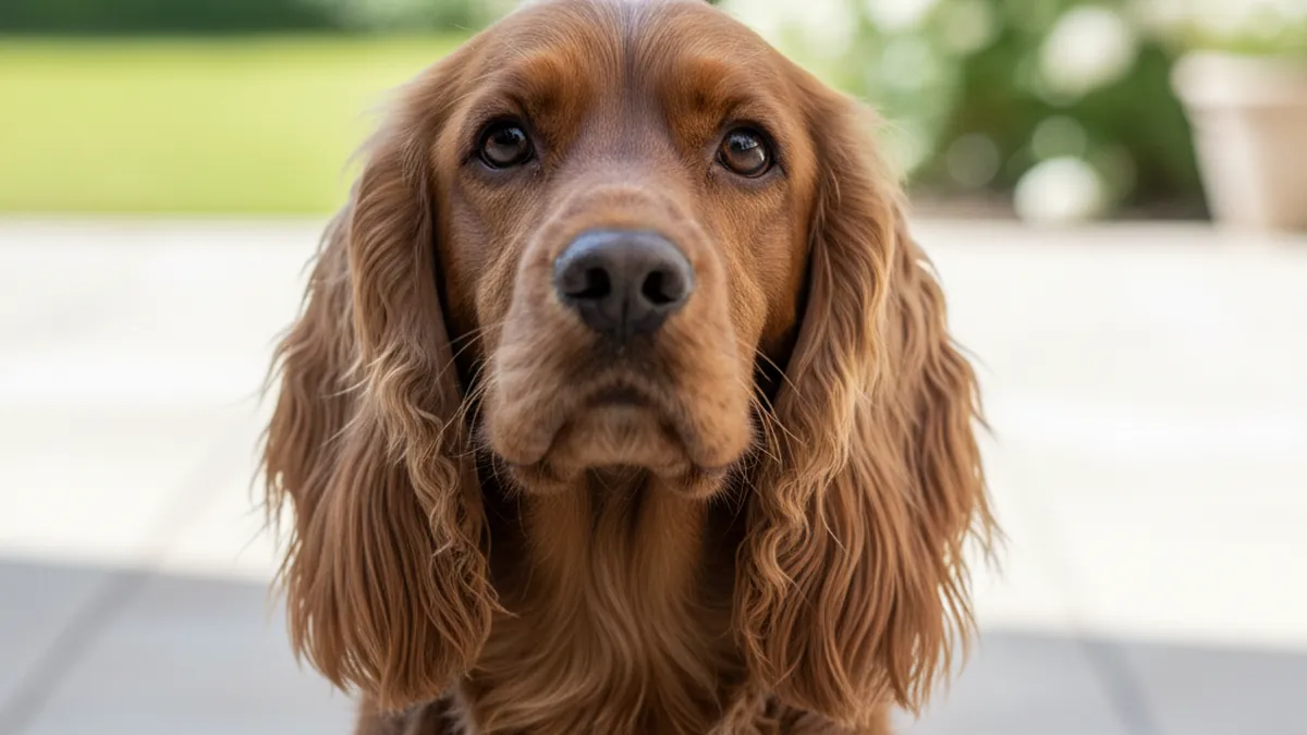 English Cocker Spaniel dog