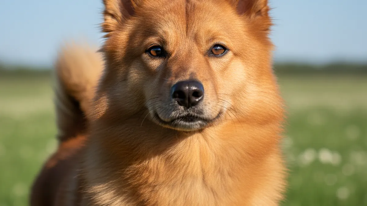 Finnish Spitz dog