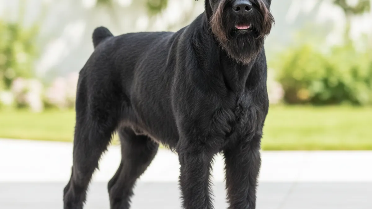 Giant Schnauzer dog