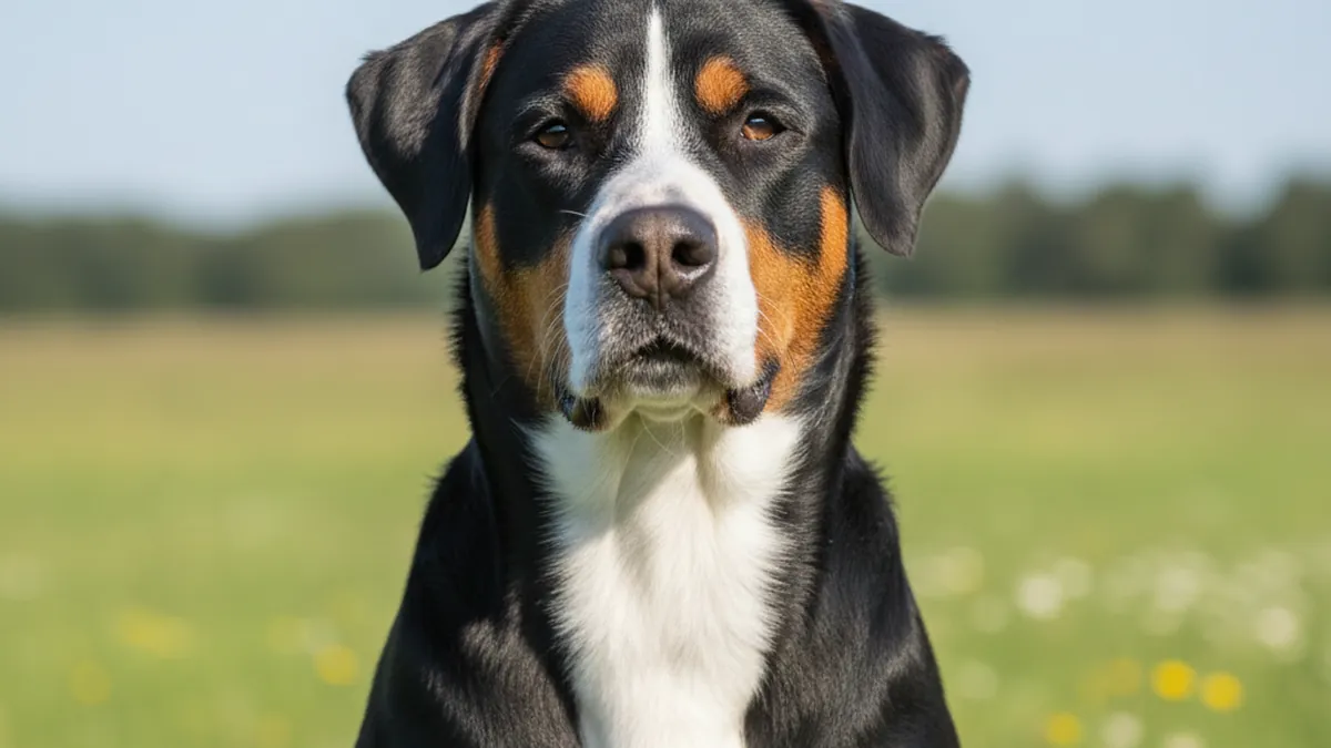 Greater Swiss Mountain Dog dog