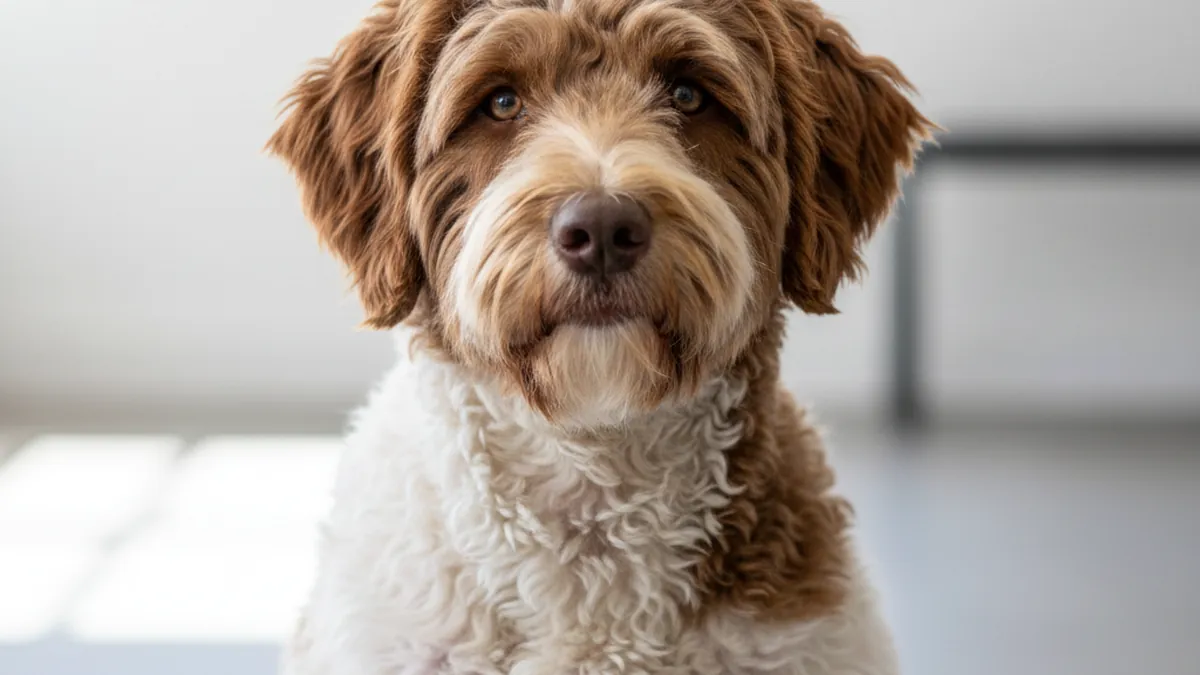 Lagotto Romagnolo dog
