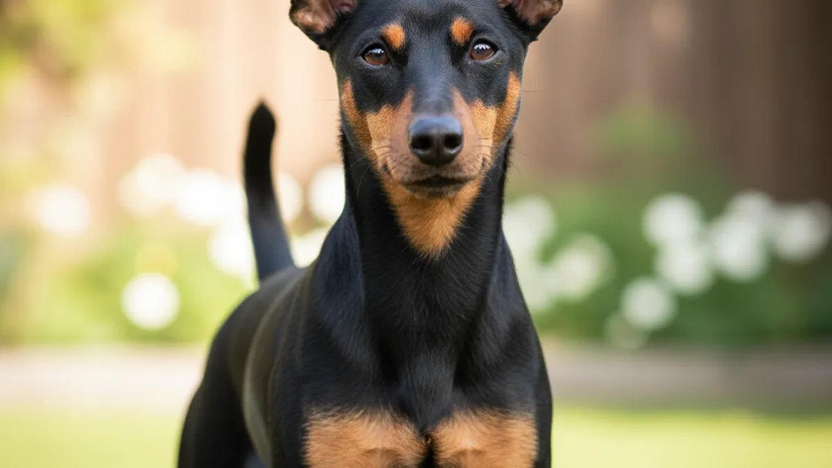 Manchester Terrier (Standard) dog