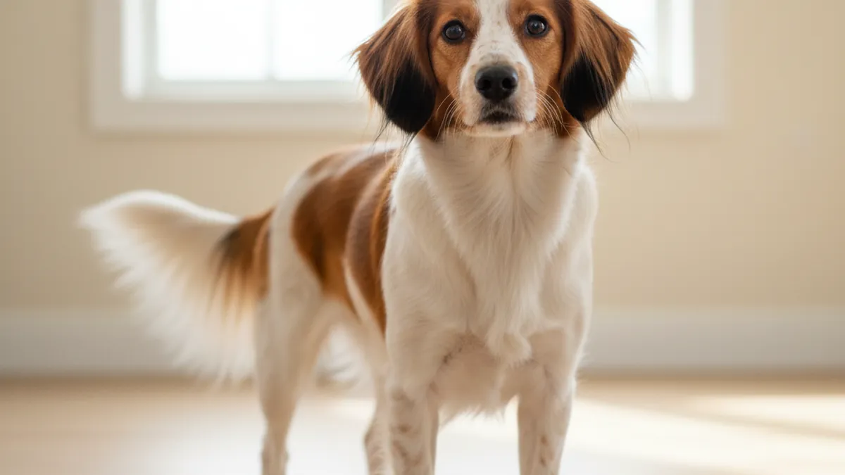 Nederlandse Kooikerhondje dog