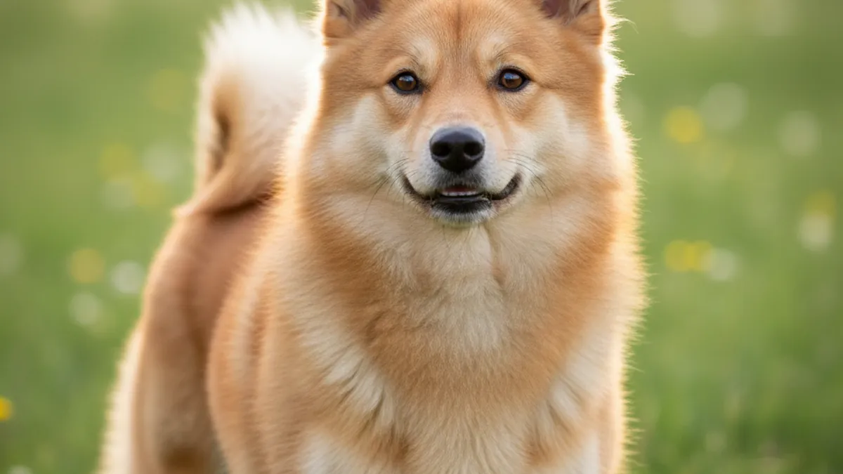 Norwegian Buhund dog