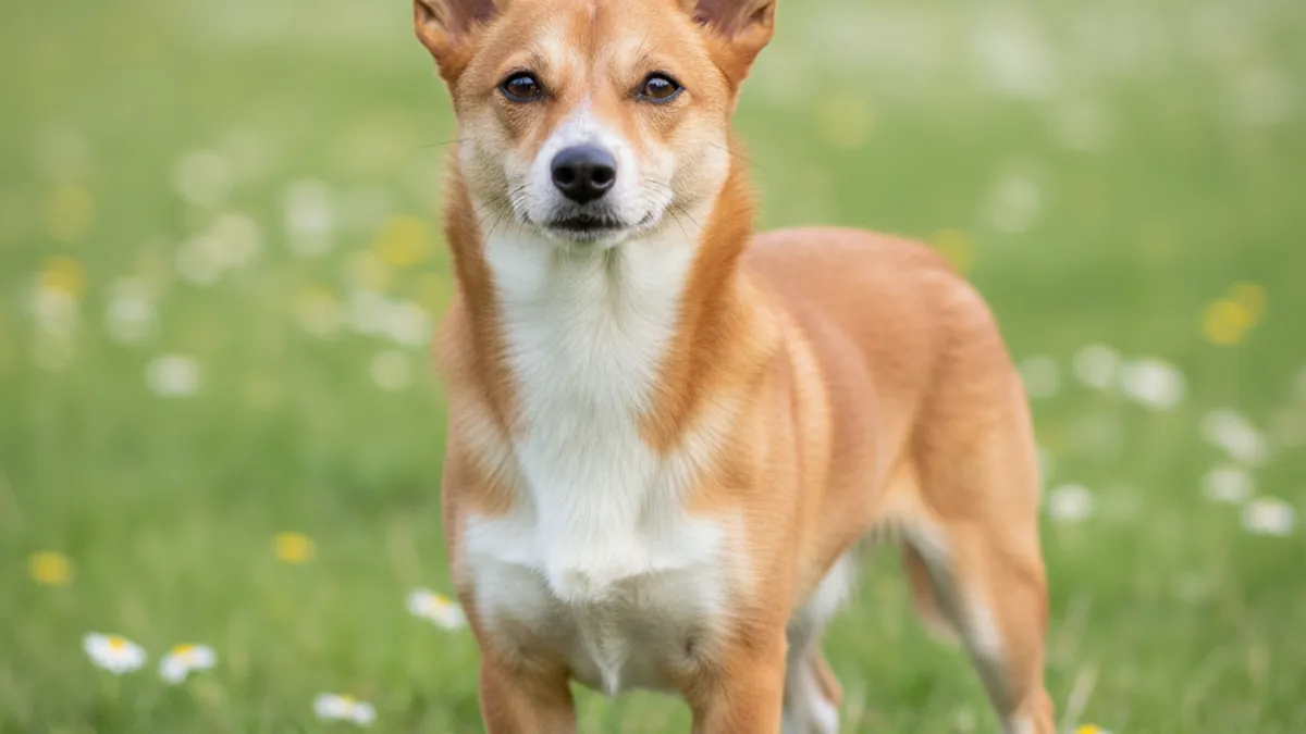 Norwegian Lundehund dog