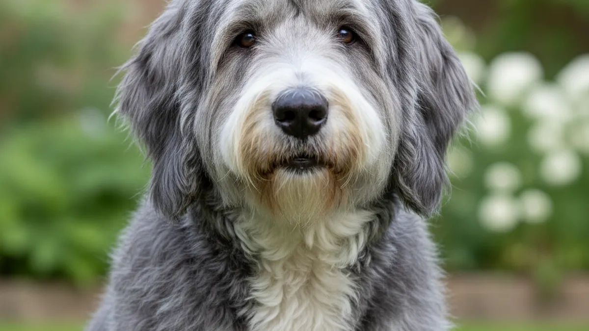 Old English Sheepdog dog