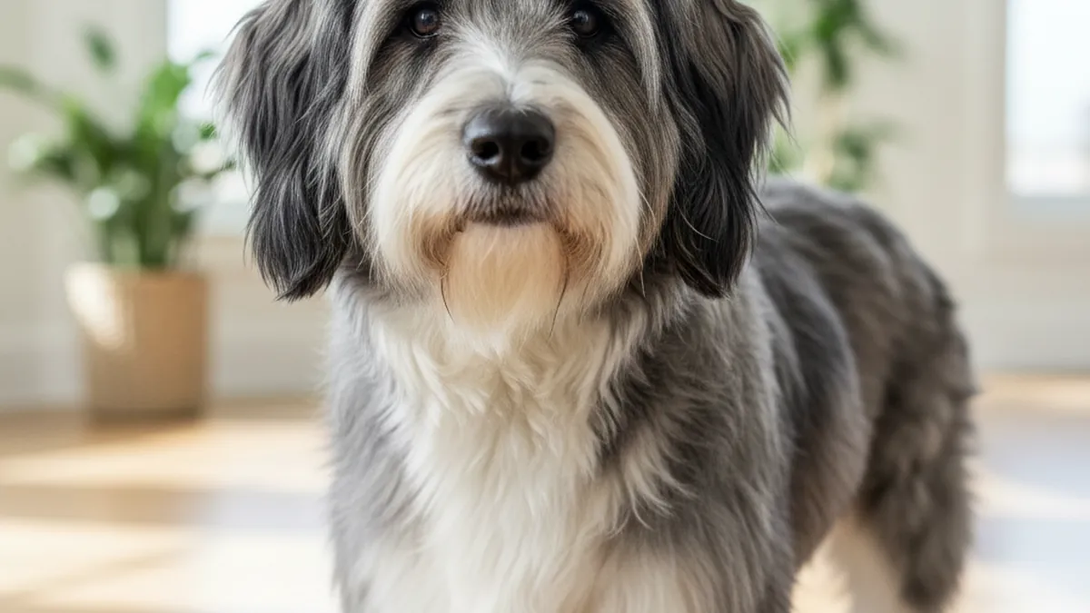Polish Lowland Sheepdog dog