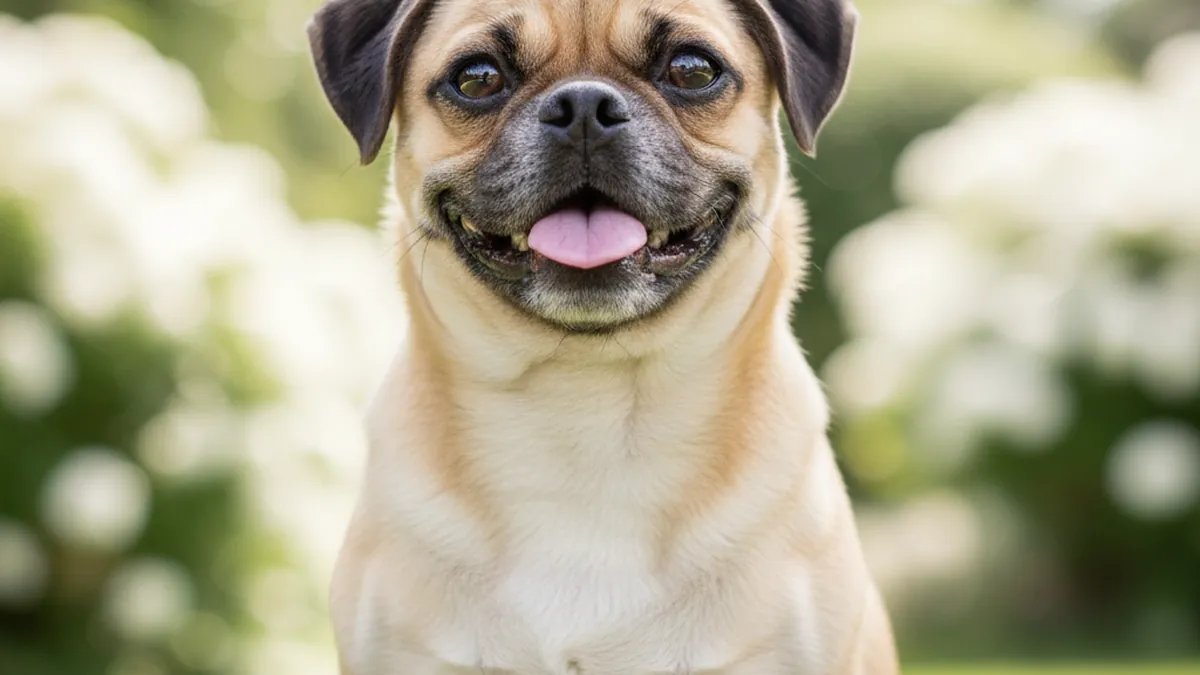 A Puggle dog