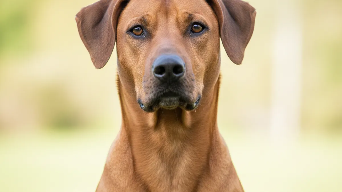 Rhodesian Ridgeback dog
