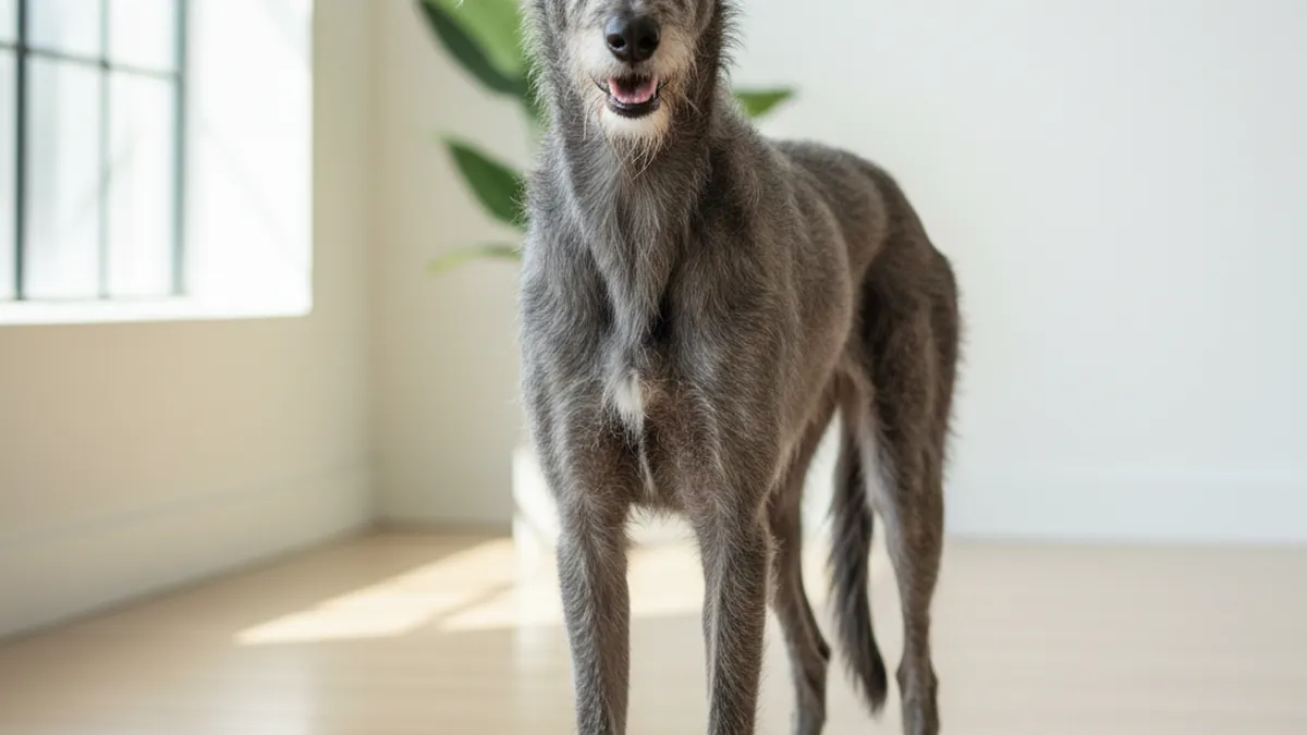 Scottish Deerhound dog