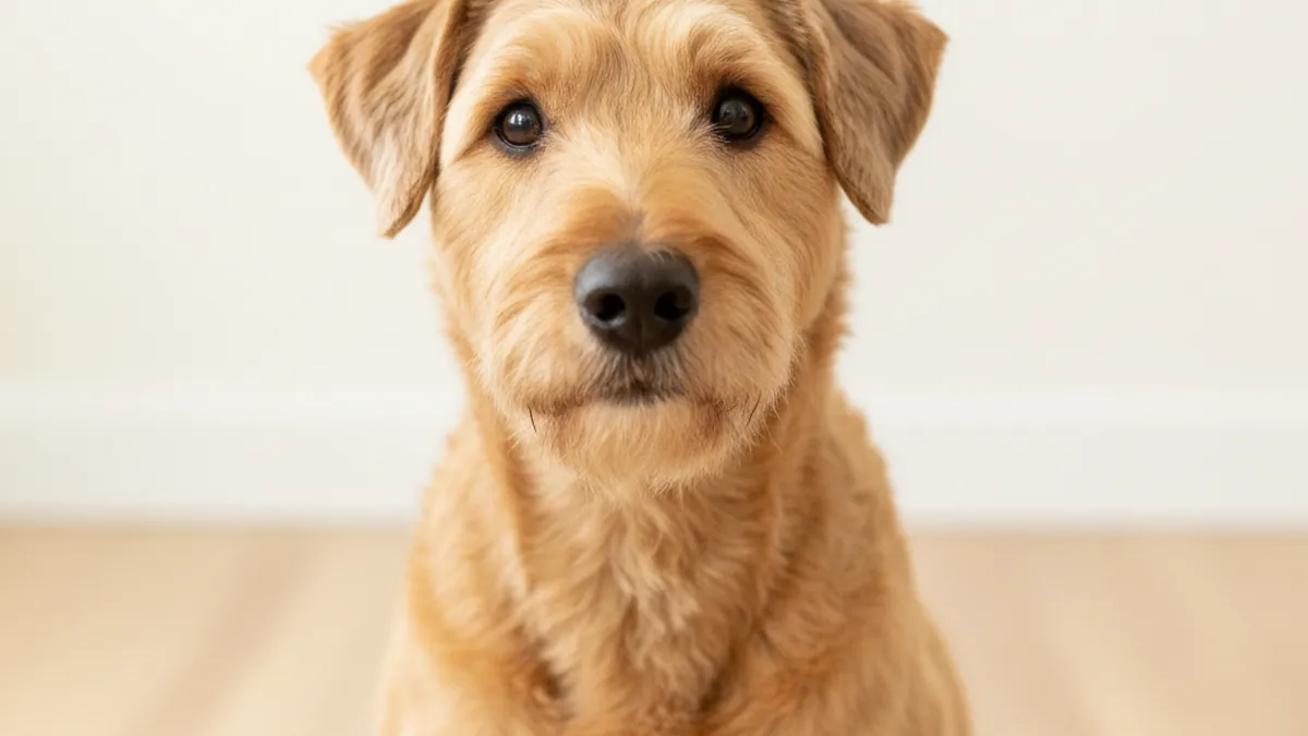 Soft Coated Wheaten Terrier dog