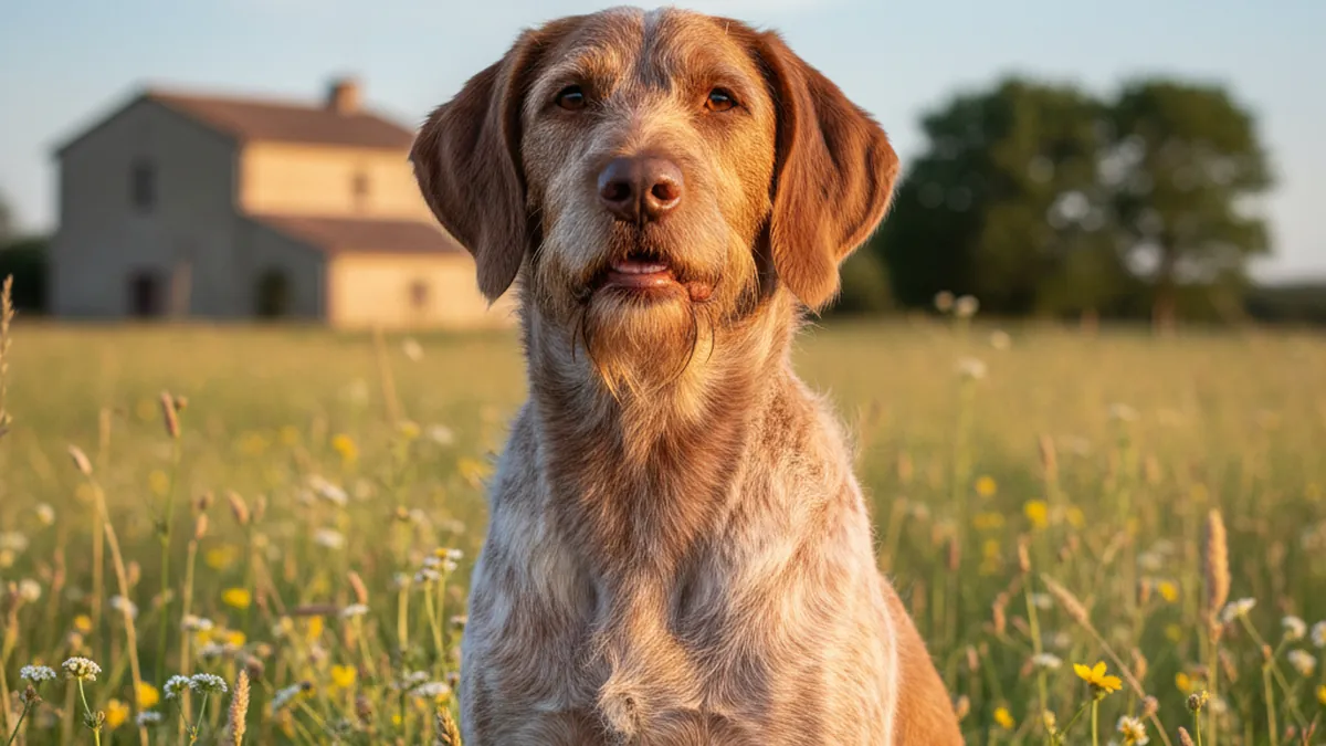 Spinone Italiano dog