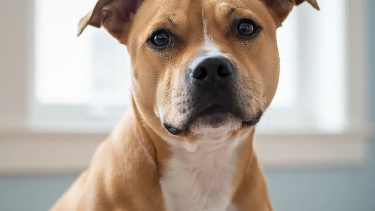 Staffordshire Bull Terrier dog