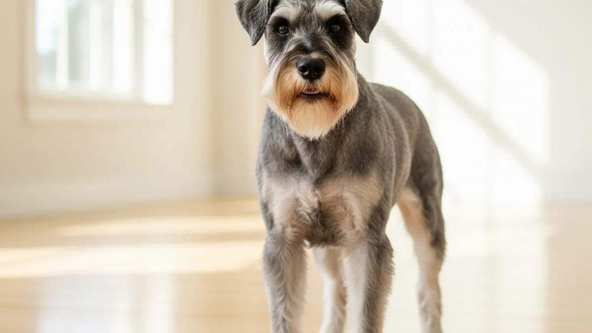 Standard Schnauzer dog