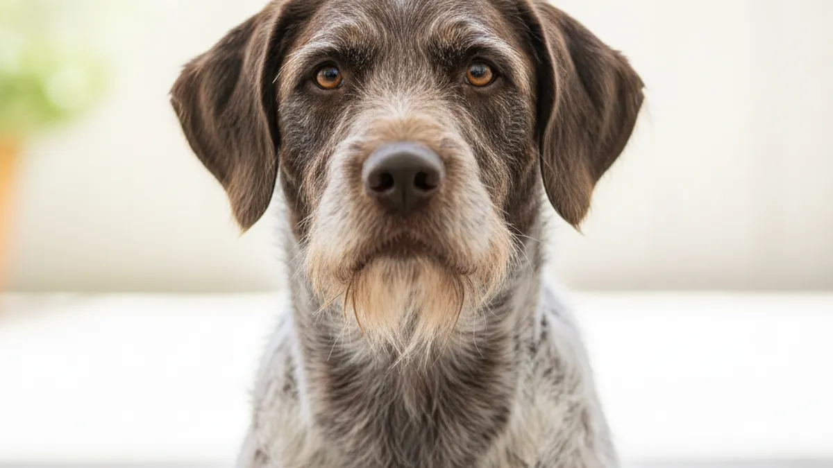 Wirehaired Pointing Griffon dog