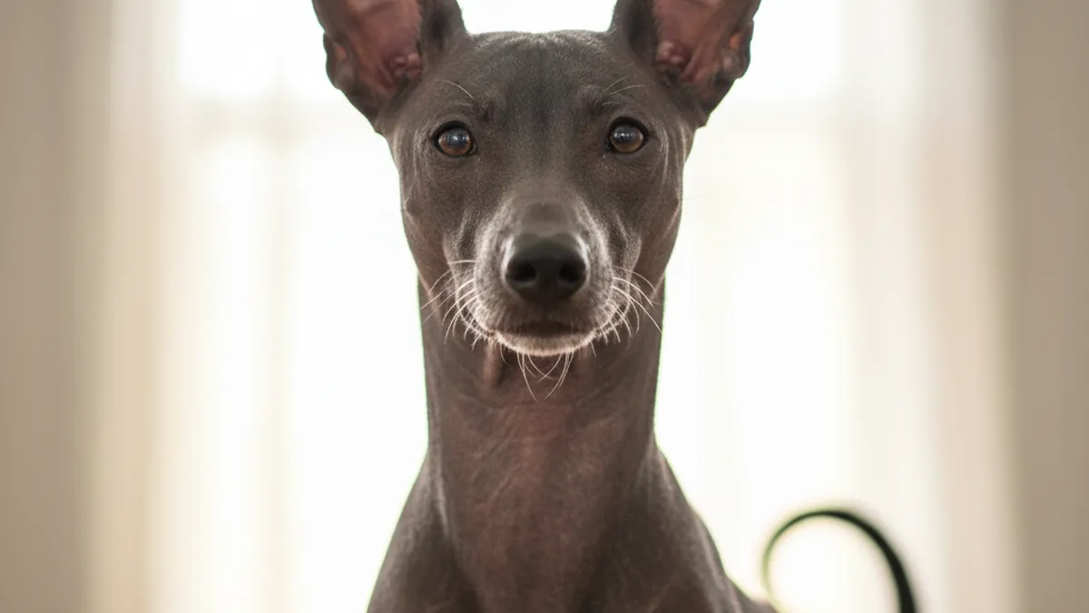 A Xoloitzcuintli dog