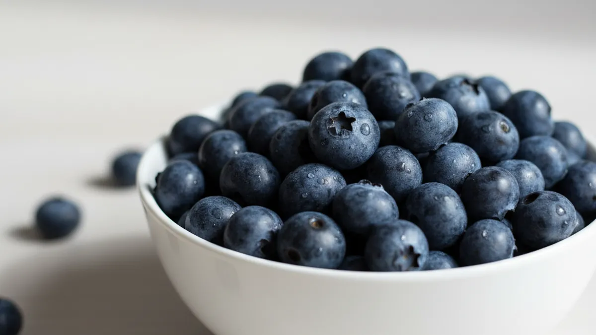 Fresh blueberries — can dogs eat blueberries?