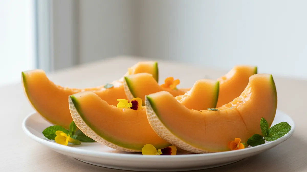 Fresh cantaloupe — can dogs eat cantaloupe?