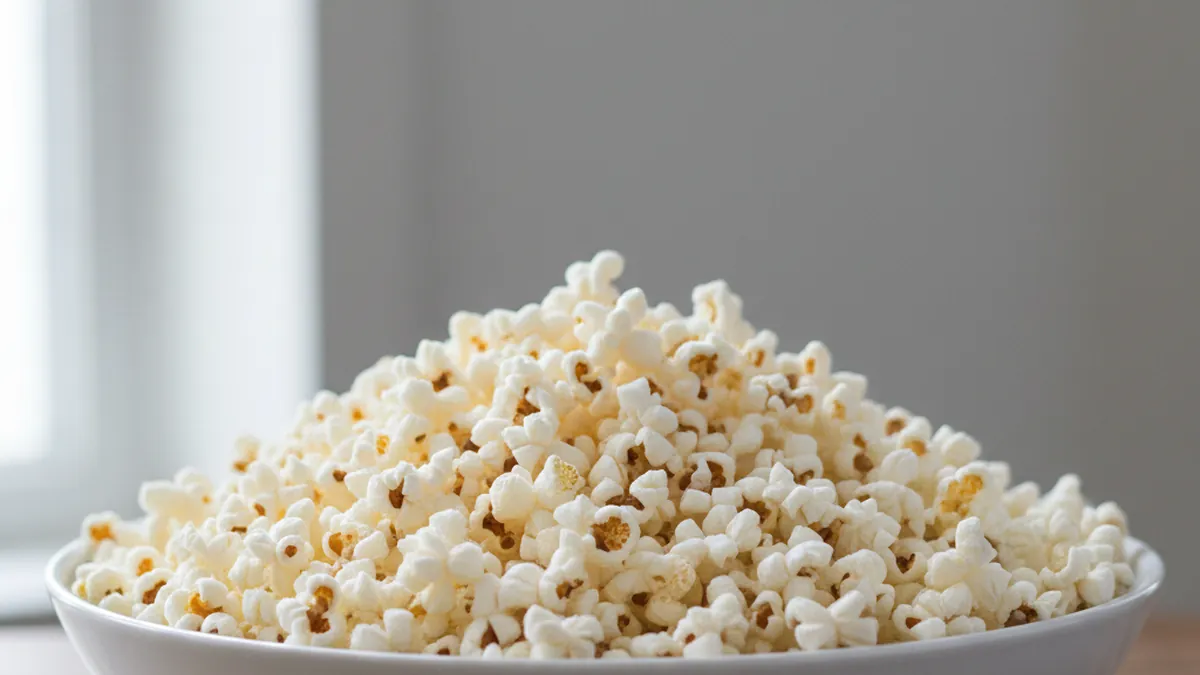 Fresh popcorn — can dogs eat popcorn?