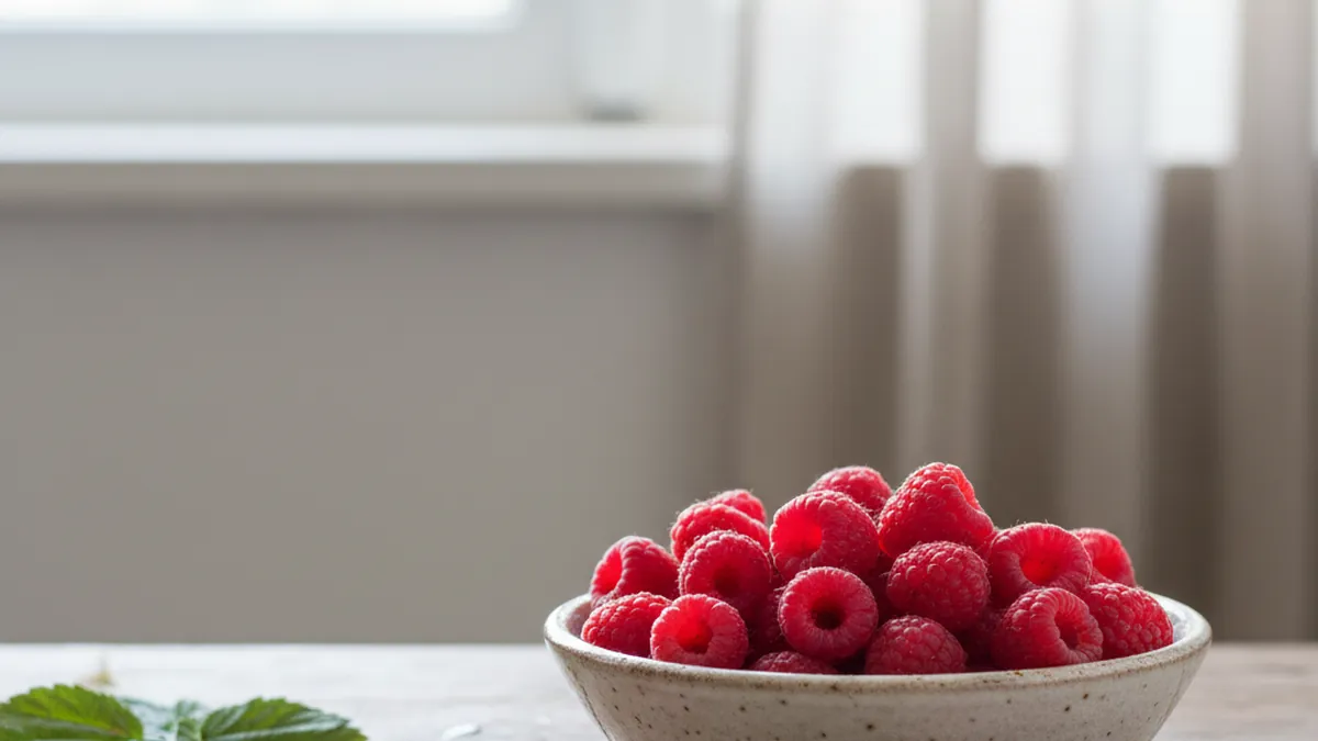 Fresh raspberries — can dogs eat raspberries?