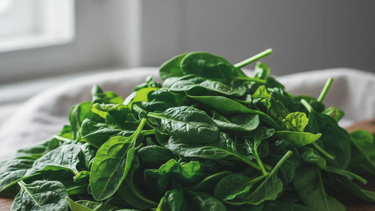 Fresh spinach — can dogs eat spinach?