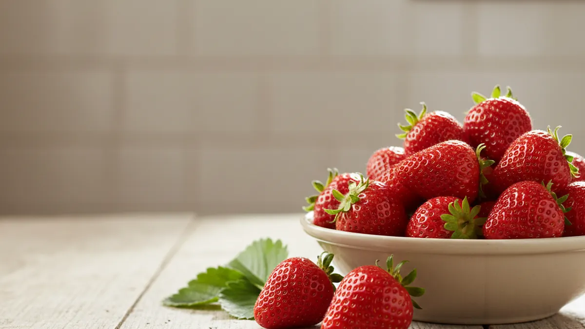 Fresh strawberries — can dogs eat strawberries?